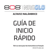 808 Audio NRG GLO Guia De Inicio Rapido