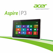 Acer Aspire P3 Manual De Operación