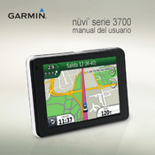 Garmin nuvi 3700 Serie Manual Del Usuario