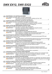 Frico SWX EX12 Instrucciones De Instalación Y Mantenimiento