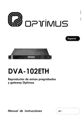 Optimus DVA-102ETH Manual De Instrucciones