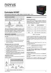 Novus N1030T Manual De Instrucciones