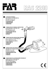 FAR RAC 2200 Instrucciones De Uso Y Manutención