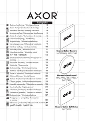 Axor ShowerSelect Square 36717000 Instrucciones De Montaje
