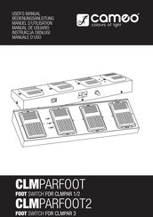 Cameo CLMPARFOOT2 Manual De Usuario