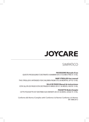 Joycare SIMPATICO Manual De Instrucciones