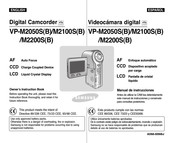 Samsung VP-M2050B Manual De Instrucciones