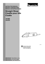 Makita JS Serie Manual De Instrucciones