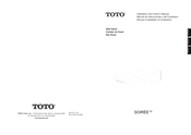 Toto SOIRÉE TS960E Manual De Instrucciones Y Del Propietario
