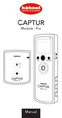 Hahnel CAPTUR pro Instrucciones De Operación