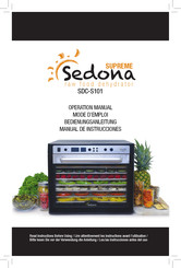 Tribest Sedona SDC-S101 Manual De Instrucciones