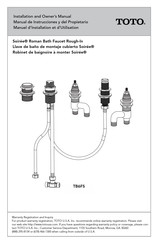 Toto Soirée TB6FS Manual De Instrucciones Y Del Propietario