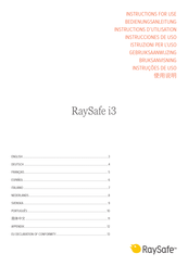 RaySafe i3 Instrucciones De Uso