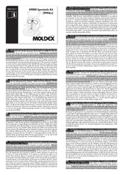 Moldex 9000 Serie Manual De Instrucciones