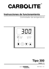 Carbolite 300 Instrucciones De Funcionamiento