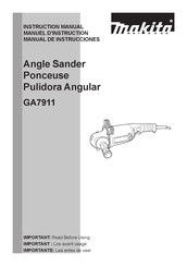 Makita GA7911 Manual De Instrucciones