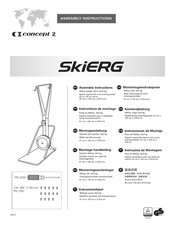 concept 2 SKIERG Instrucciones De Montaje