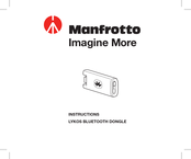 Manfrotto Lykos Bluetooth Dongle Manual De Instrucciones