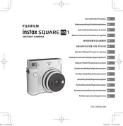 FujiFilm instax SQUARE SQ1 Manual De Instrucciones