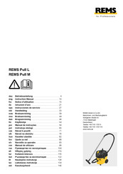 REMS Pull L Instrucciones De Servicio