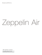 Bowers & Wilkins Zeppelin Air Manual De Instrucciones