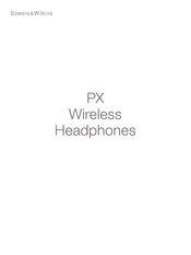 Bowers & Wilkins PX Manual De Instrucciones