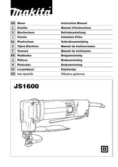 Makita JS1600 Manual De Instrucciones