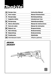 Makita JR3030 Manual De Instrucciones