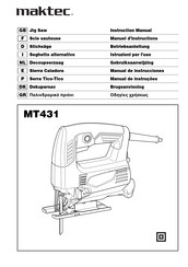 Maktec MT431 Manual De Instrucciones