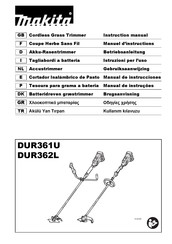 Makita DUR361U Manual De Instrucciones