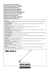 Dolmar ME-246.4 Instrucciones De Manejo