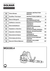 Dolmar MG5300 Manual De Instrucciones