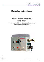 Optimum 357 1941 Manual De Instrucciones