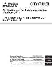 Mitsubishi Electric CITY MULTI PKFY-NBMU-E2 Manual De Instrucciones