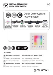 Quick QCC-LCS TP RF Manual De Uso