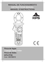 KPS 602150019 Manual De Funcionamiento
