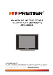 Premier CTV-5687SR Manual De Instrucciones