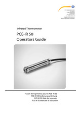 PCE Instruments PCE-IR 50 Manual De Instrucciones