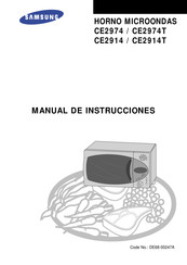 Samsung CE2914 Manual De Instrucciones