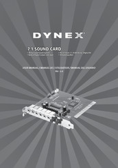 Dynex DX-SC71 7.1 Manual Del Usuario