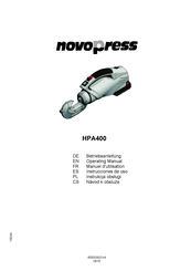 NovoPress HPA400 Instrucciones De Uso