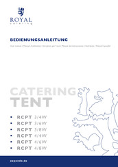 Royal Catering RCPT 4/4W Manual De Instrucciones