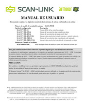 SCAN-LINK SLAU-UV-DB-RT-04 Manual De Usuario