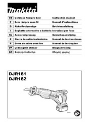 Makita DJR182 Manual De Instrucciones