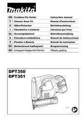 Makita DPT350 Manual De Instrucciones