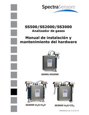 SpectraSensors SS3000 Manual De Instalación Y Mantenimiento