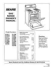 Sears 71658 Manual De Uso