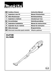 Makita CL102D Manual De Instrucciones