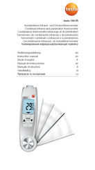 testo 104-IR Manual De Instrucciones