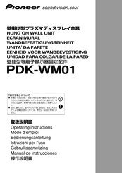 Pioneer PDK-WM01 Manual De Instrucciones